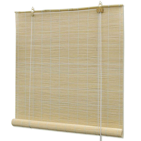 Vidaxl Roller Blind 140x220 cm Bamboo Natural