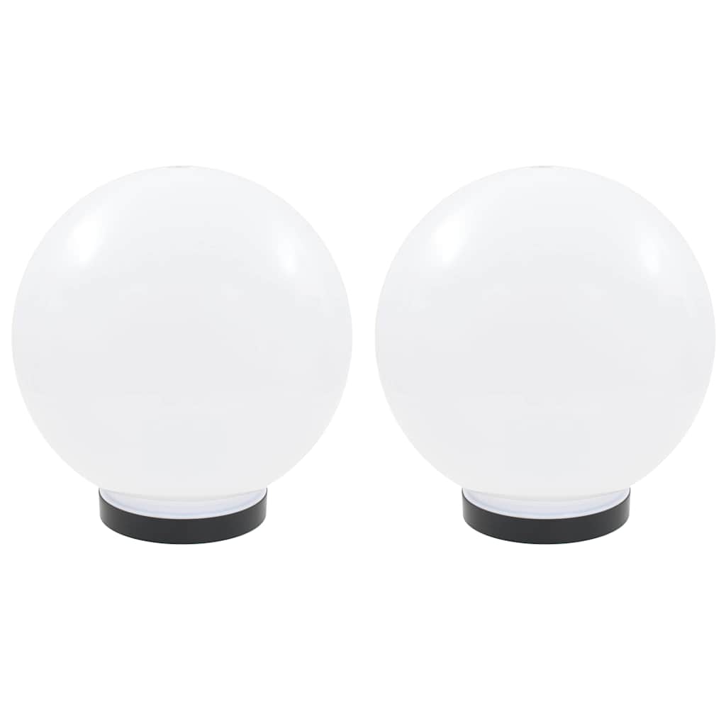 Lampy żarówki LED VIDAXL 2 szt. Runda 25 cm PMMA