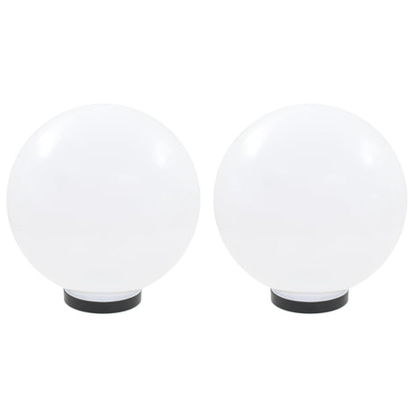 Lampy żarówki LED VIDAXL 2 szt. Okrągłe 30 cm PMMA