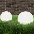 Lampy żarówki LED VIDAXL 2 szt. Okrągłe 30 cm PMMA