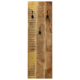 Wieszaki ścienne Vidaxx 2 szt. 36x110x3 cm z litego drewna mango