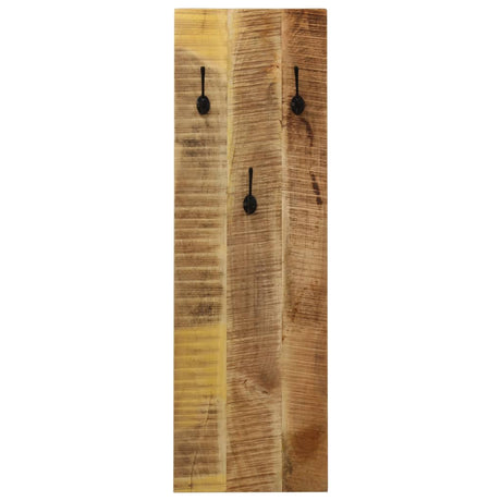 Wieszaki ścienne Vidaxx 2 szt. 36x110x3 cm z litego drewna mango