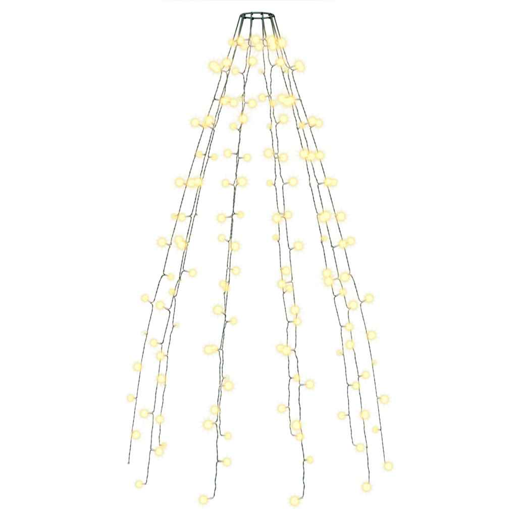 Oświetlenie choinki vidaxl z 150 diodami LED netto 150 cm