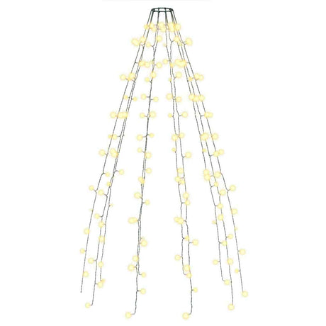 Oświetlenie choinki vidaxl z 150 diodami LED netto 150 cm
