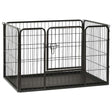 Vidaxl Puppyren 91.5x59x61 cm stal