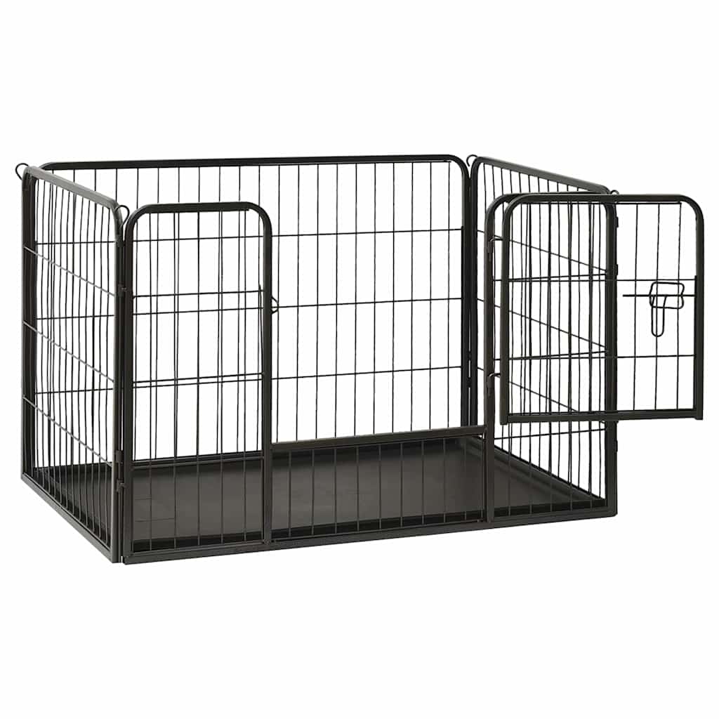Vidaxl Puppyren 91.5x59x61 cm stal
