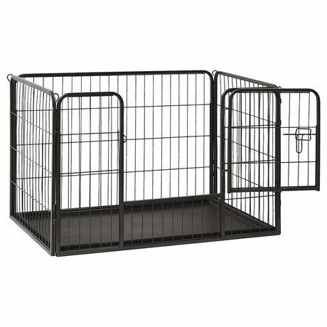 Vidaxl Puppyren 91.5x59x61 cm stal