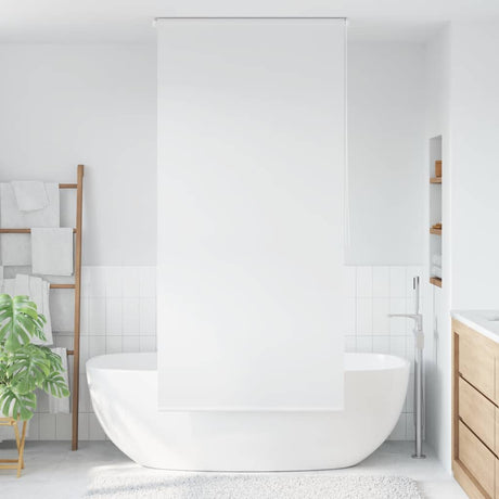 Vidaxl wałka w górce na prysznic 80x240 cm biały