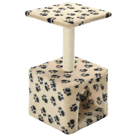 Vidaxl Cat Scrating Post z Sisal Scrating Post 55 cm puprints Beige