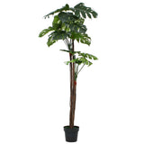 Vidaxl kunstplant met pot monstera 170 cm groen