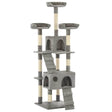 Vidaxl Cat Scraping Post z Sisal Scrating Posts 170 cm szary