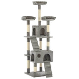 Vidaxl Cat Scraping Post z Sisal Scrating Posts 170 cm szary