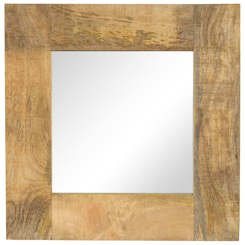 Vidaxl Mirror 50x50 cm solidne drewno mango