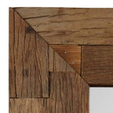Vidaxl Mirror 50x50 cm Solid Recycled Wood