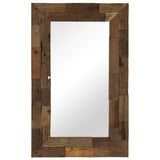 Vidaxl Mirror 50x80 cm Solid Recycled Wood