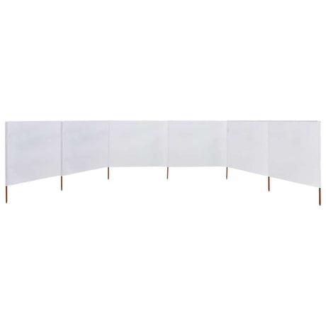 VIDAXL SHERSHIELD 6 PANELE 800X80 CM Tkanina biała