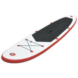 Vidaxl Stand-Up Paddleboard nadmuchiwany czerwony i biały