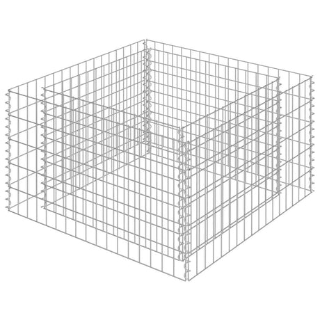 Vidaxl Gabion Sadzarka podniosła stal ocynkowana 90x90x50 cm