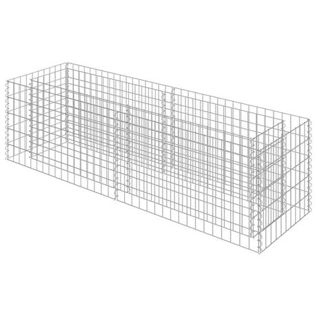 Vidaxl Gabion Sadzarka podniosła stal ocynkowana 180x50x50 cm