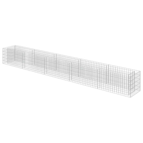 Vidaxl Gabion Sadzarka podniosła stal ocynkowana 450x50x50 cm