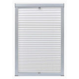 Vidaxl Roller Blind Plisted White SK06