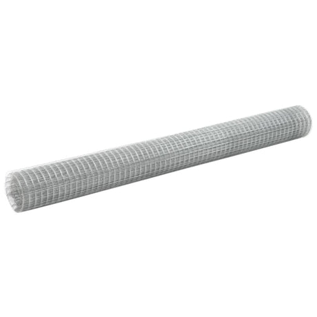 Vidaxl Chicken Wire 10x1,5 m ocynkowana stalowa srebrna kolorowa