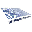 Vidaxl Laifeldeek 500x300 cm płótno niebieskie i białe