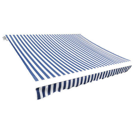 Vidaxl Laifeldeek 500x300 cm płótno niebieskie i białe