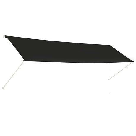Vidaxl luifel rozszerzalny 400x150 cm antracyt