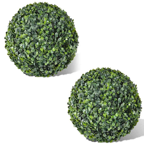 Vidaxl buxusbol kunstplant 35 cm 2 st