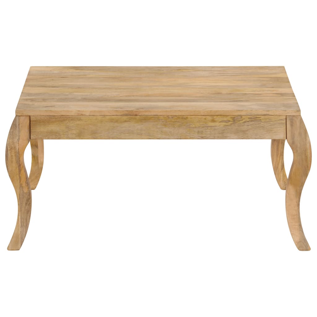 Vidaxl salontafel 80x80x40 cm massief mangohout