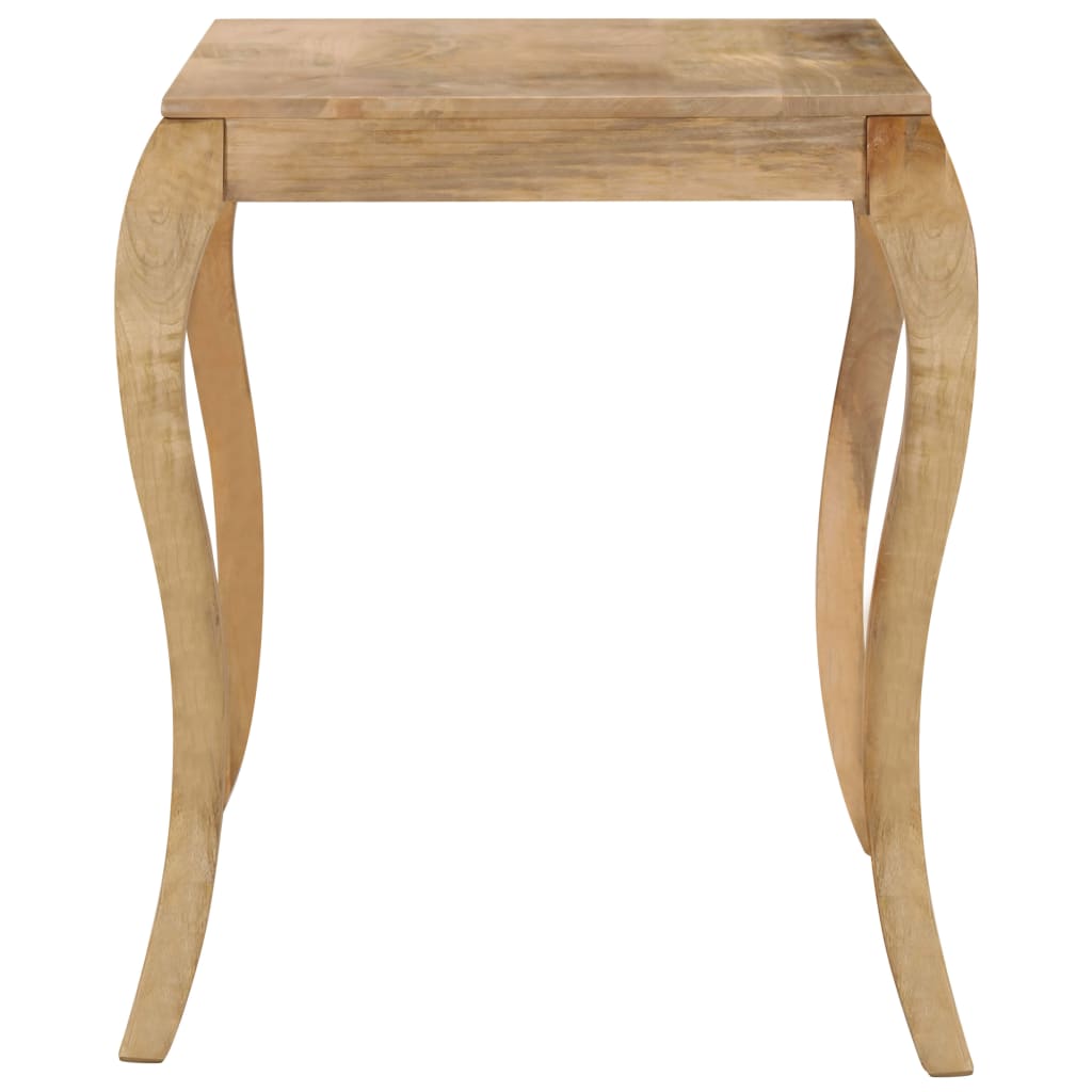 Vidaxl eettafel 118x60x76 cm massief mangohout