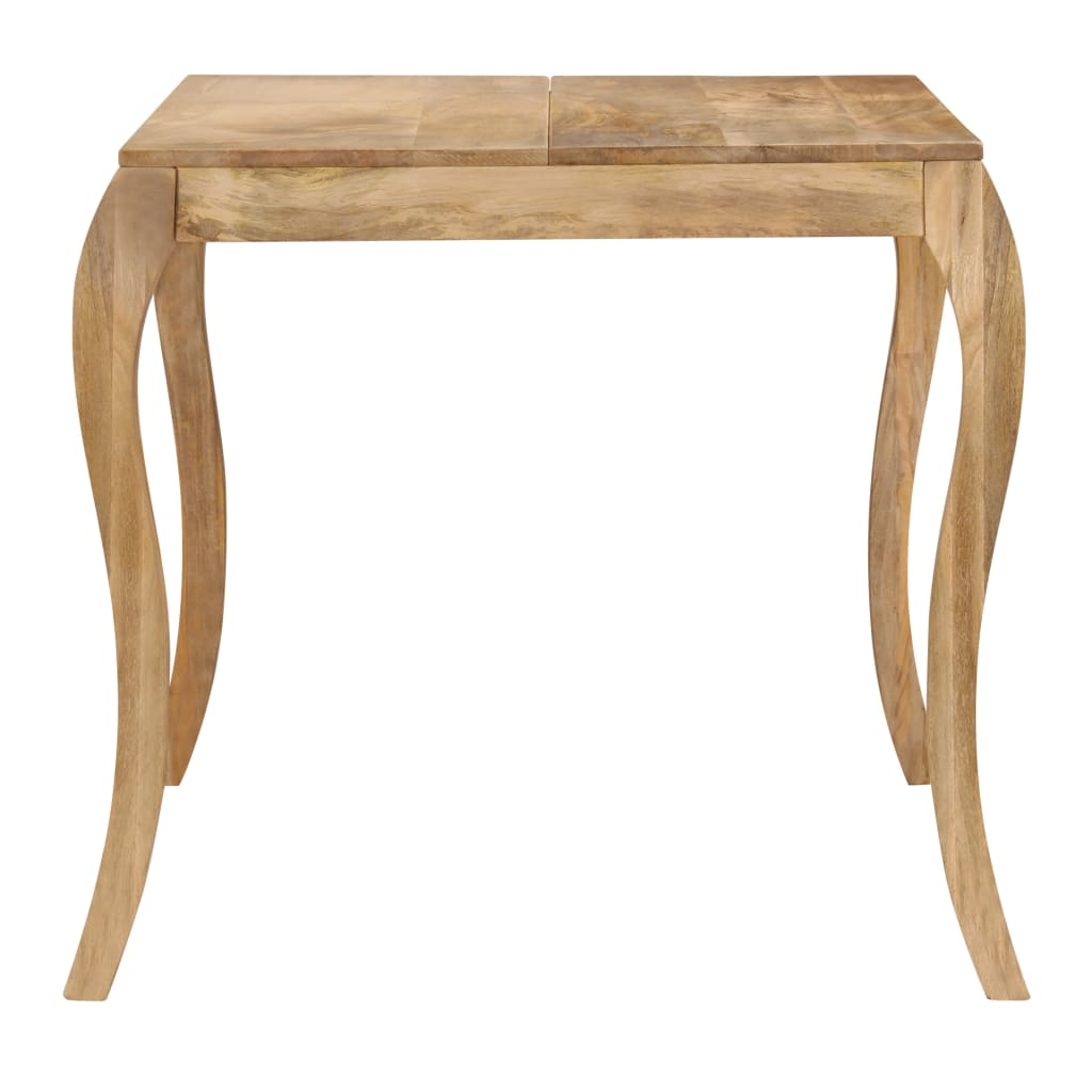 Vidaxl eettafel 135x75x76 cm massief mangohout