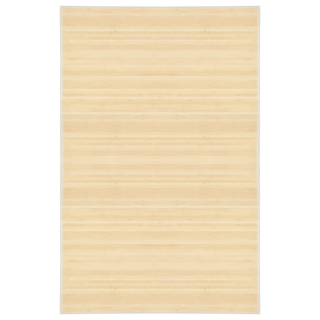 Dywan vidaxl 100x160 cm bambus naturalny