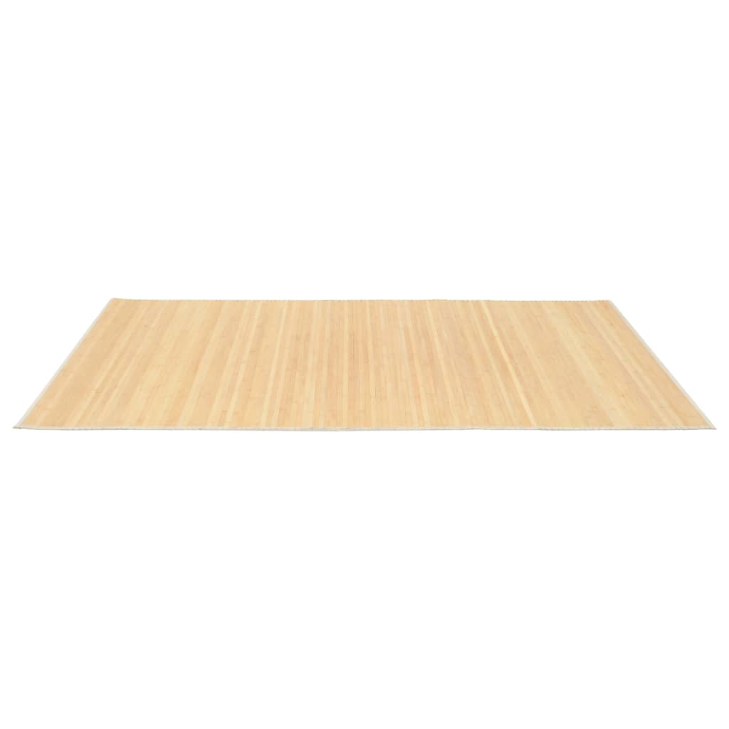Dywan vidaxl 100x160 cm bambus naturalny