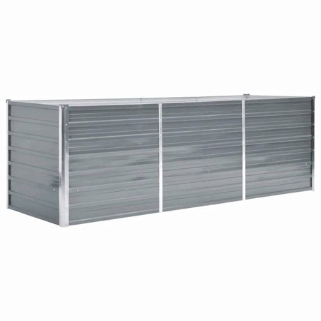 Sadzarka vidaxl podniesiona 240x80x77 cm ocynkowana stalowa szarość