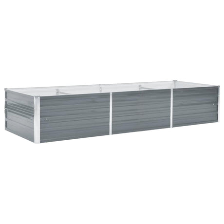 Wkładka sadzarki vidaxl 240x80x45 cm ocynkowana stalowa szarość
