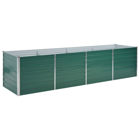 Sadzarka Vidaxl wstawiona 320x80x77 cm ocynkowana stalowa zielona