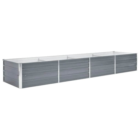 Sadzarka Vidaxl podniesiona 320x80x45 cm ocynkowana stalowa szarość