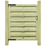 Vidaxl Poort 100x125 cm Impregnated Pine Wood Green