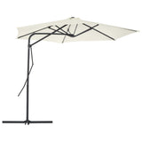 Vidaxl Parasol ze stalowym biegunem 300 cm -kolanowym