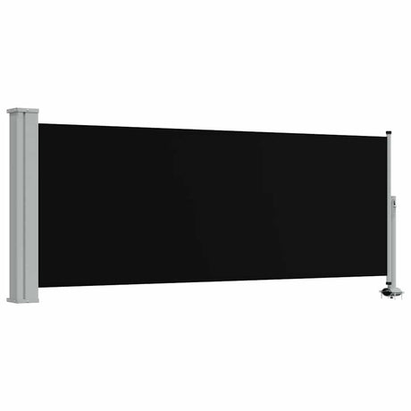 Ekran ogrodowy vidaxl rozszerzony 100x300 cm czarny