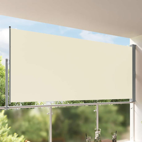 Ekran ogrodowy vidaxl rozszerzony 160x300 cm kremowy kremowy