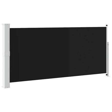 Przedłużona przednia szybę Vidaxl 140x300 cm czarna