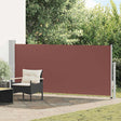 Przedłużona przednia szybę Vidaxl 140x300 cm brąz