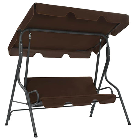 Vidaxl Swing Bench 170x110x153 cm kawa -