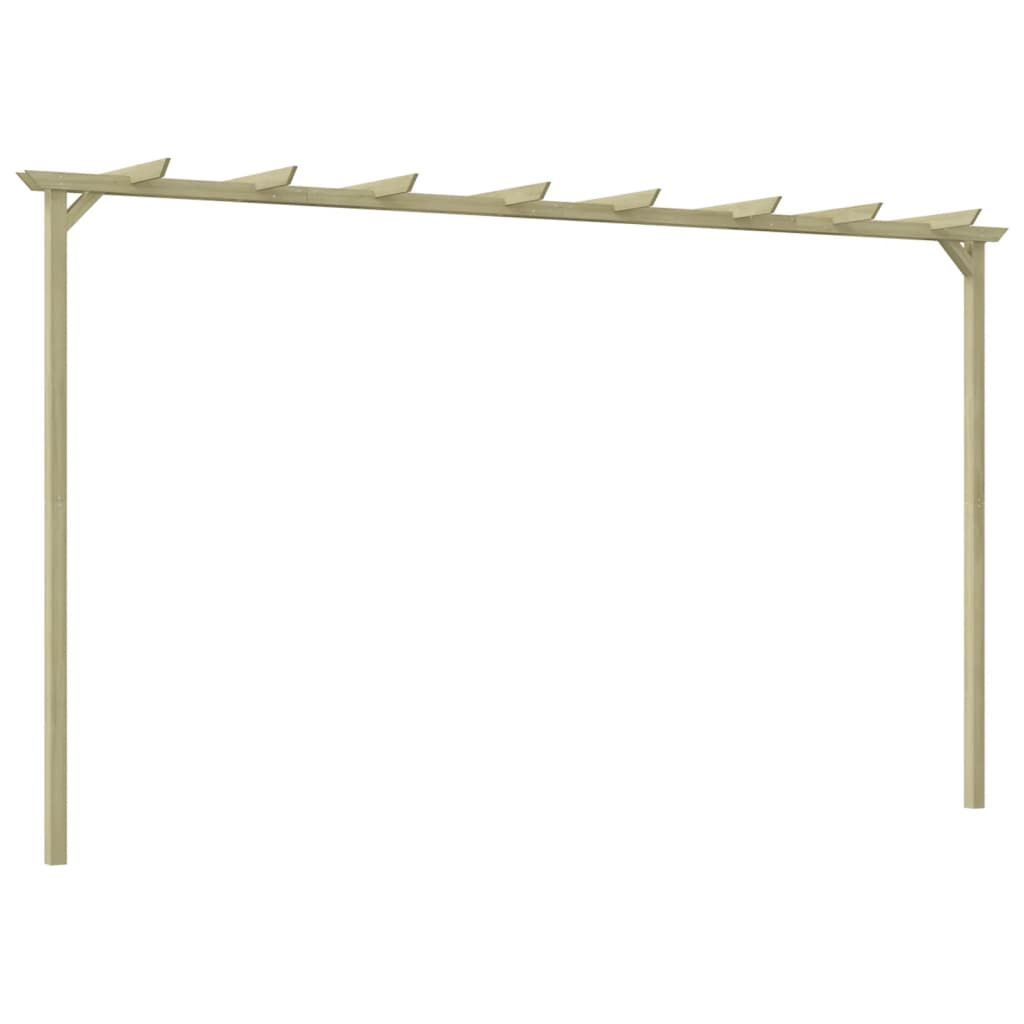 Impregnowana sosna Vidaxl Pergola 360x200x60 cm