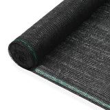 Vidaxl Tennis Screen 1.8x100 m HDPE Black