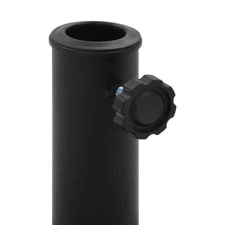 Vidaxl Parasol stopa około 19 kg polirynowej brązu