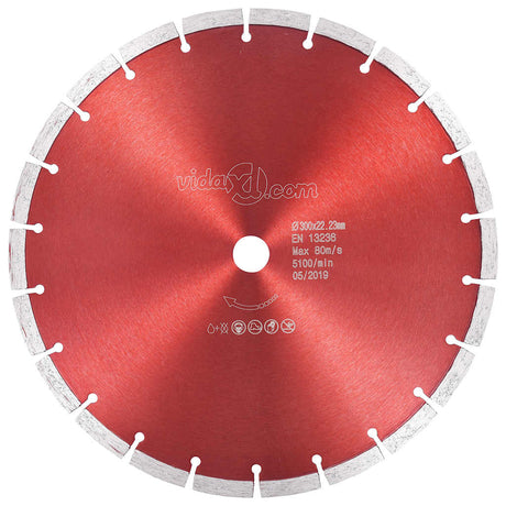 Vidaxl Diamond Saw liść 300 mm stal